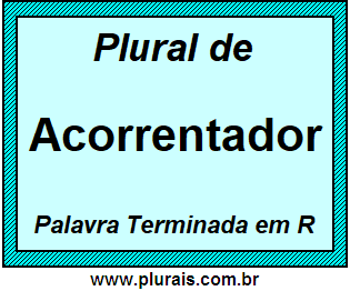 Plural de Acorrentador