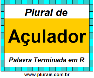 Plural de Açulador