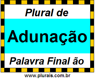 Plural de Adunação