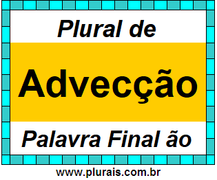 Plural de Advecção