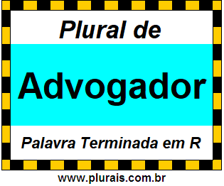 Plural de Advogador