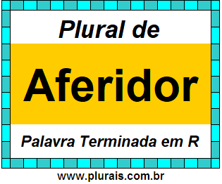 Plural de Aferidor