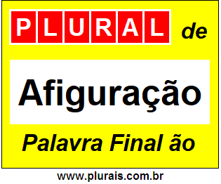 Plural de Afiguração