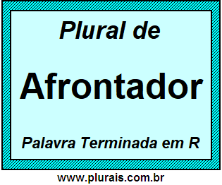 Plural de Afrontador