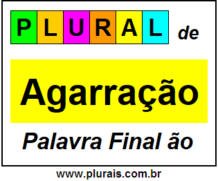 Plural de Agarração