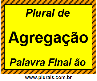 Plural de Agregação