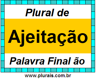 Plural de Ajeitação