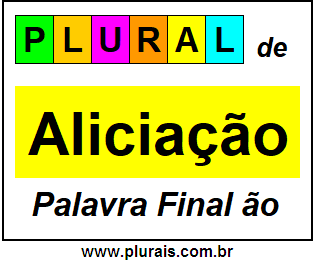 Plural de Aliciação