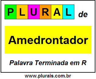 Plural de Amedrontador