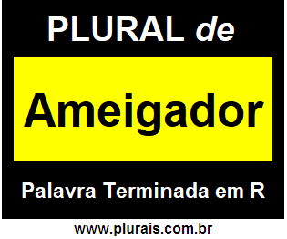 Plural de Ameigador