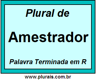 Plural de Amestrador