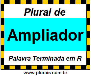 Plural de Ampliador