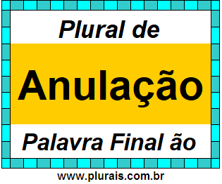 Plural de Anulação