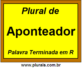 Plural de Aponteador