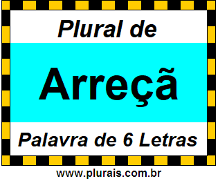 Plural de Arreçã