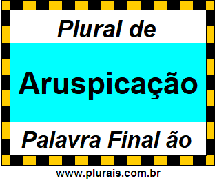 Plural de Aruspicação