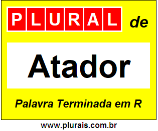 Plural de Atador