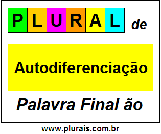 Plural de Autodiferenciação