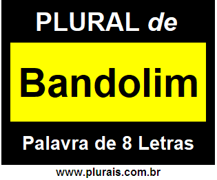 Plural de Bandolim