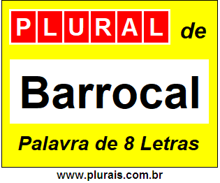 Plural de Barrocal