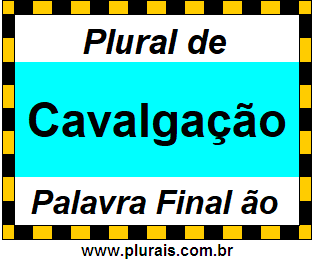 Plural de Cavalgação