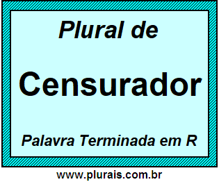 Plural de Censurador