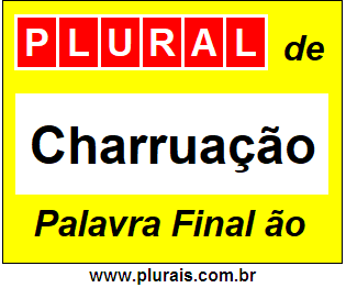 Plural de Charruação