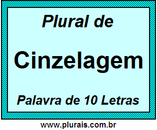 Plural de Cinzelagem