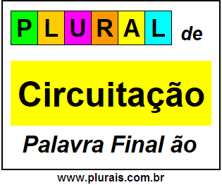 Plural de Circuitação