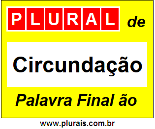 Plural de Circundação