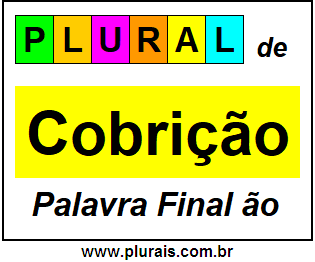 Plural de Cobrição