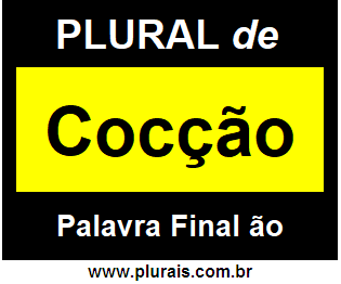 Plural de Cocção