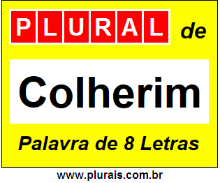 Plural de Colherim