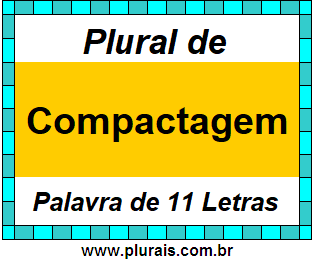 Plural de Compactagem