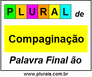 Plural de Compaginação