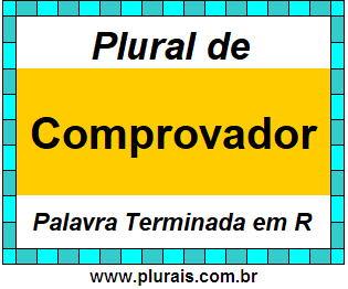 Plural de Comprovador