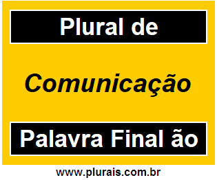 Plural de Comunicação