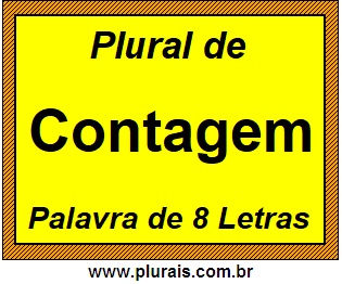 Plural de Contagem