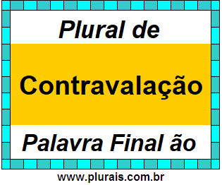 Plural de Contravalação