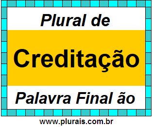 Plural de Creditação