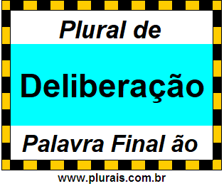 Plural de Deliberação