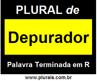 Plural de Depurador