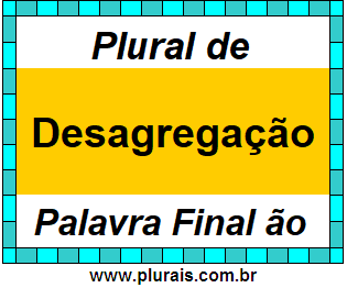 Plural de Desagregação