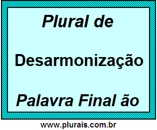 Plural de Desarmonização