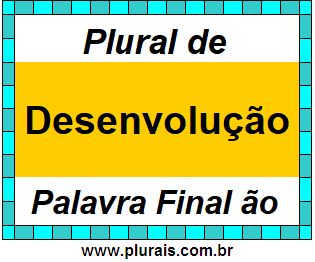 Plural de Desenvolução