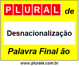 Plural de Desnacionalização