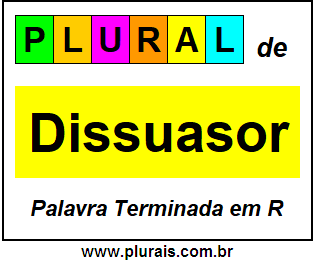 Plural de Dissuasor