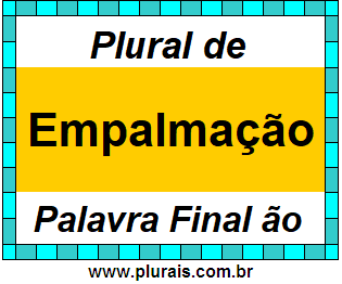 Plural de Empalmação