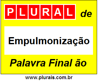 Plural de Empulmonização