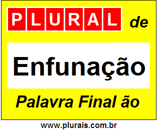 Plural de Enfunação